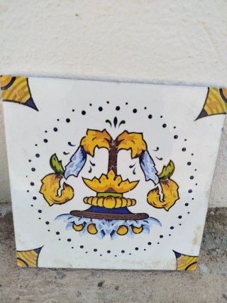 Azulejo antiguo años 50