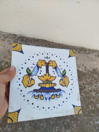 Azulejo antiguo años 50