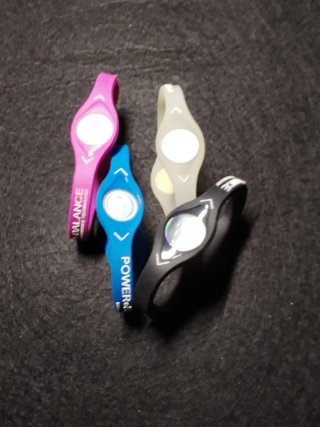 Lote 4 Braccialetti Power Balance Originali