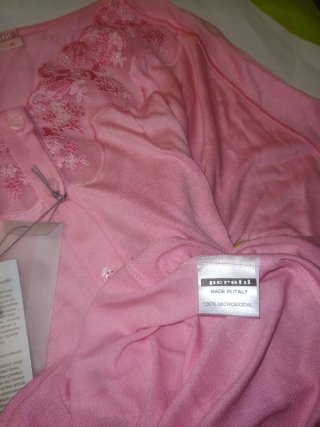 Camicia da notte donna Perofil rosa taglia 46