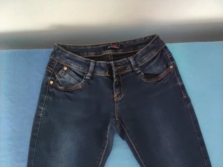 2 paia jeans donna blu