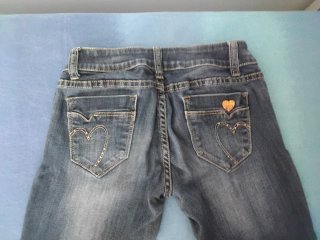 2 paia jeans donna blu