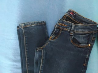 2 paia jeans donna blu