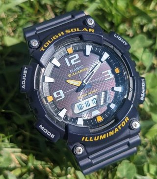 Reloj Casio AQ-S810W Tough Solar Azul Marino