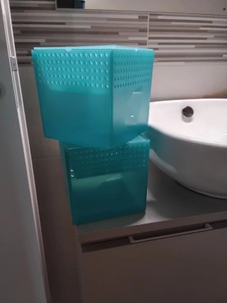 Vaschetta raccogli umidità blu