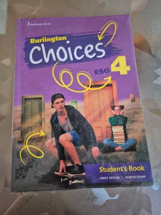 Libro secundaria ingles Burlington choices 4 ESO