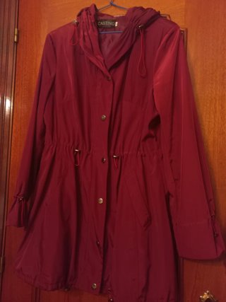 Gabardina Casting Roja