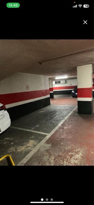 Alquiler plaza de parquing coche pequeño.