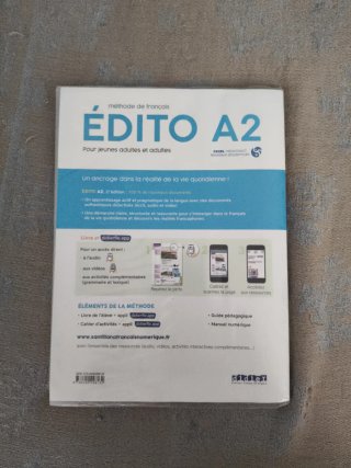 Édito A2 méthode de français .Cahier d'activités