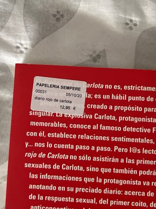 El diario rojo de Carlota