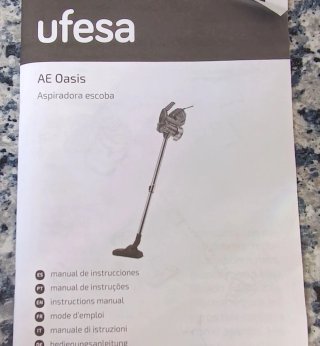 Aspiradora Escoba Vertical Ufesa