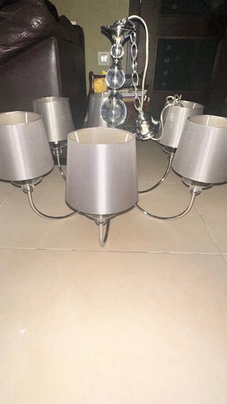 Lámpara de techo 5 brazos