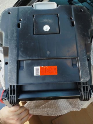 Silla de coche Britax Römer negra.