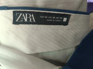 Abito da uomo blu Zara