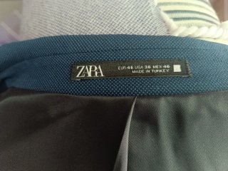 Abito da uomo blu Zara