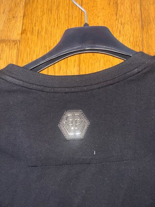 Maglia Philipp Plein Teschio Glitterata Nera M