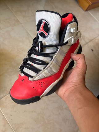 Jordan 6 Rings Rojo Blanco