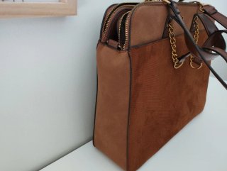 Borsa da uomo marrone elegante