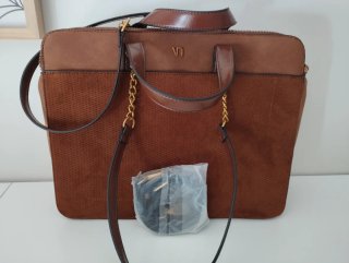 Borsa da uomo marrone elegante
