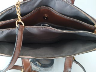 Borsa da uomo marrone elegante