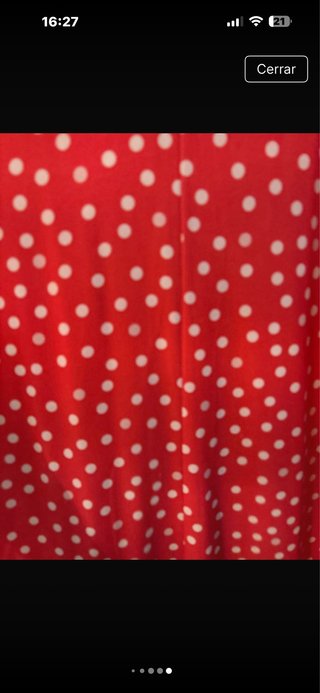 Vestido Verano Rojo Lunares