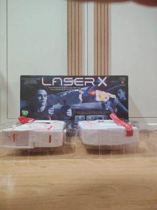 Juego Láser X Blaster y Receptor