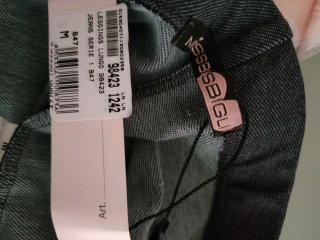 Leggings Miss Bisbigli grigi taglia unica