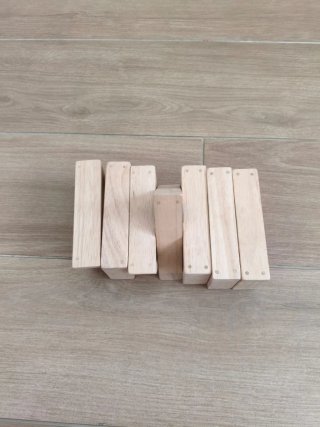 Bloques de mesa de luz Montessori
