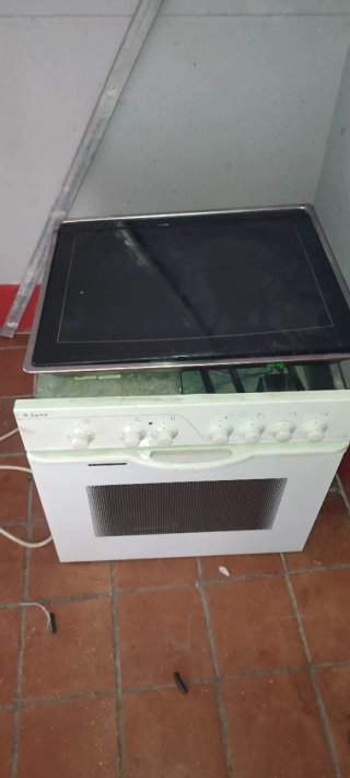 Horno Eléctrico + Placa Gas Natural Lynx