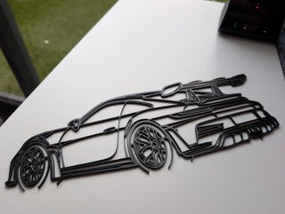 Arte de Parede Porsche 911 GT3 RS
