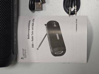 Altavoz bluetooth LEICKE radio DAB+ FM