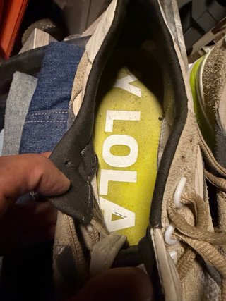 Bimba y Lola Zapatillas Beige y Verde