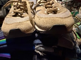 Bimba y Lola Zapatillas Beige y Verde