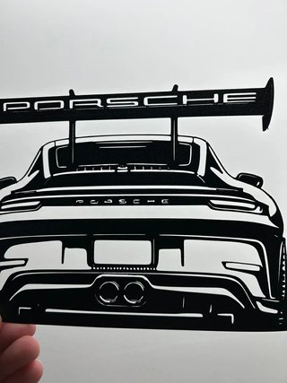 Arte de Parede Porsche 911 GT3