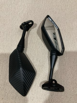 Espejos Retrovisores Moto Carbon Fiber