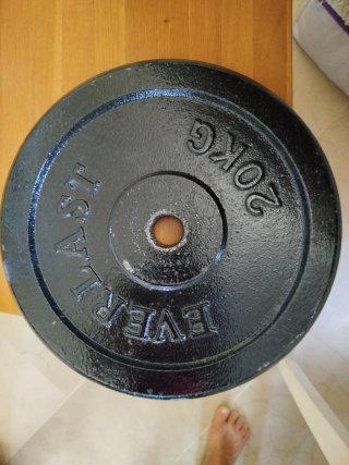 Disco de pesa Everlast 20kg