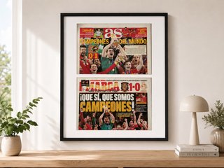 Periódicos España Mundial Fútbol 2010 Marca AS