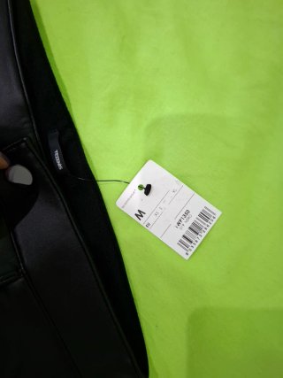 Pantalón polipiel térmico negro