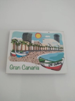 Imán Nevera Gran Canaria Las Canteras