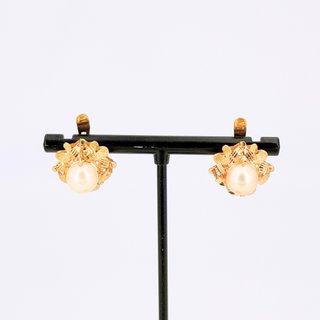 Pendientes de Oro 18K - (750), 5.78gr, Perlas
