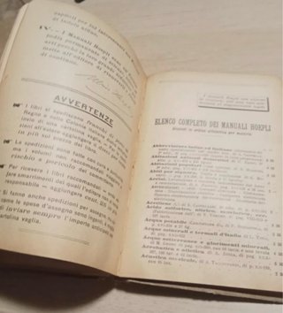 Manuale HOEPLI il macchinista e fuochista XII ED.