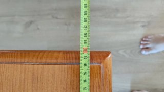 Mesa Auxiliar de Madera de Pino Maciza 100x50cm