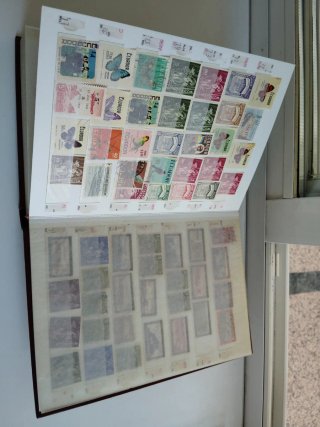 Álbum sellos antiguos varios países