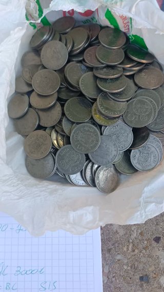 Lote 164 Monedas 5 Pesetas España 1957-1989. SC.