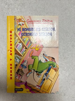 Mi nombre es Stilton, Geronimo Stilton Geronimo...