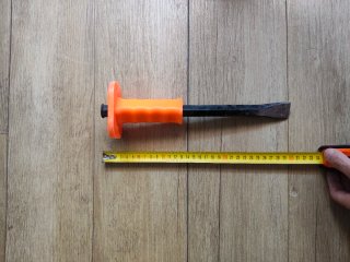 Cortafrios naranja y negro