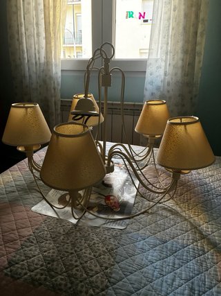 Lámpara de techo para domitorio, salon o despacho