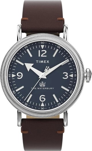 Reloj Timex Waterbury Coin Edge 40mm Piel 110239
