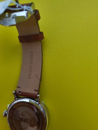 Reloj Timex Waterbury Coin Edge 40mm Piel 110239