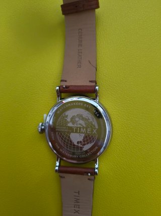 Reloj Timex Waterbury Coin Edge 40mm Piel 110239